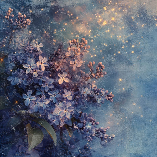 Noctilucent Lilac Glow Digital Paper Pack (DDD002756)