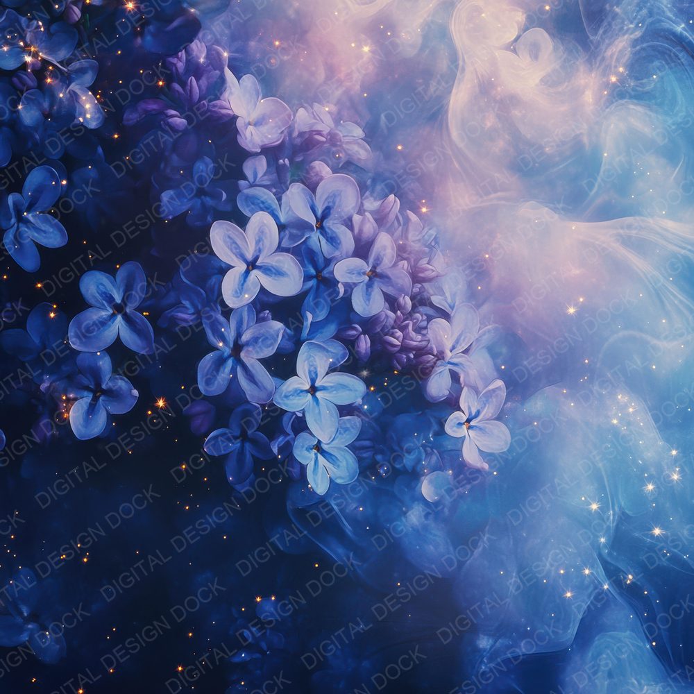 Noctilucent Lilac Glow Digital Paper Pack (DDD002756)