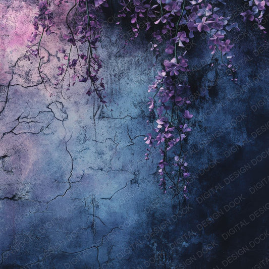 Noctilucent Wisteria Mist Digital Paper Pack (DDD002757)