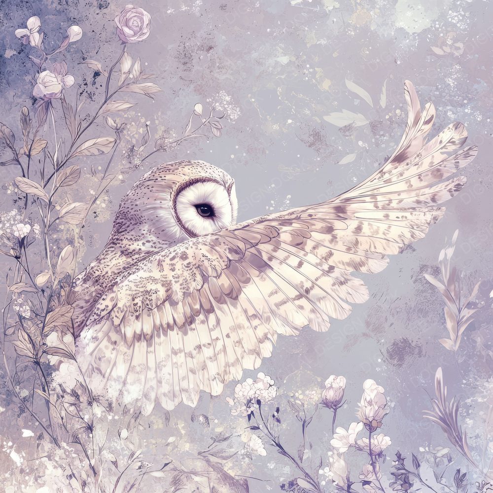 Owl Wing Mist Digital Paper Pack (DDD002854)