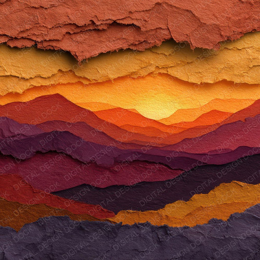 Paper Sunset Hill Digital Paper Pack (DDD002885)