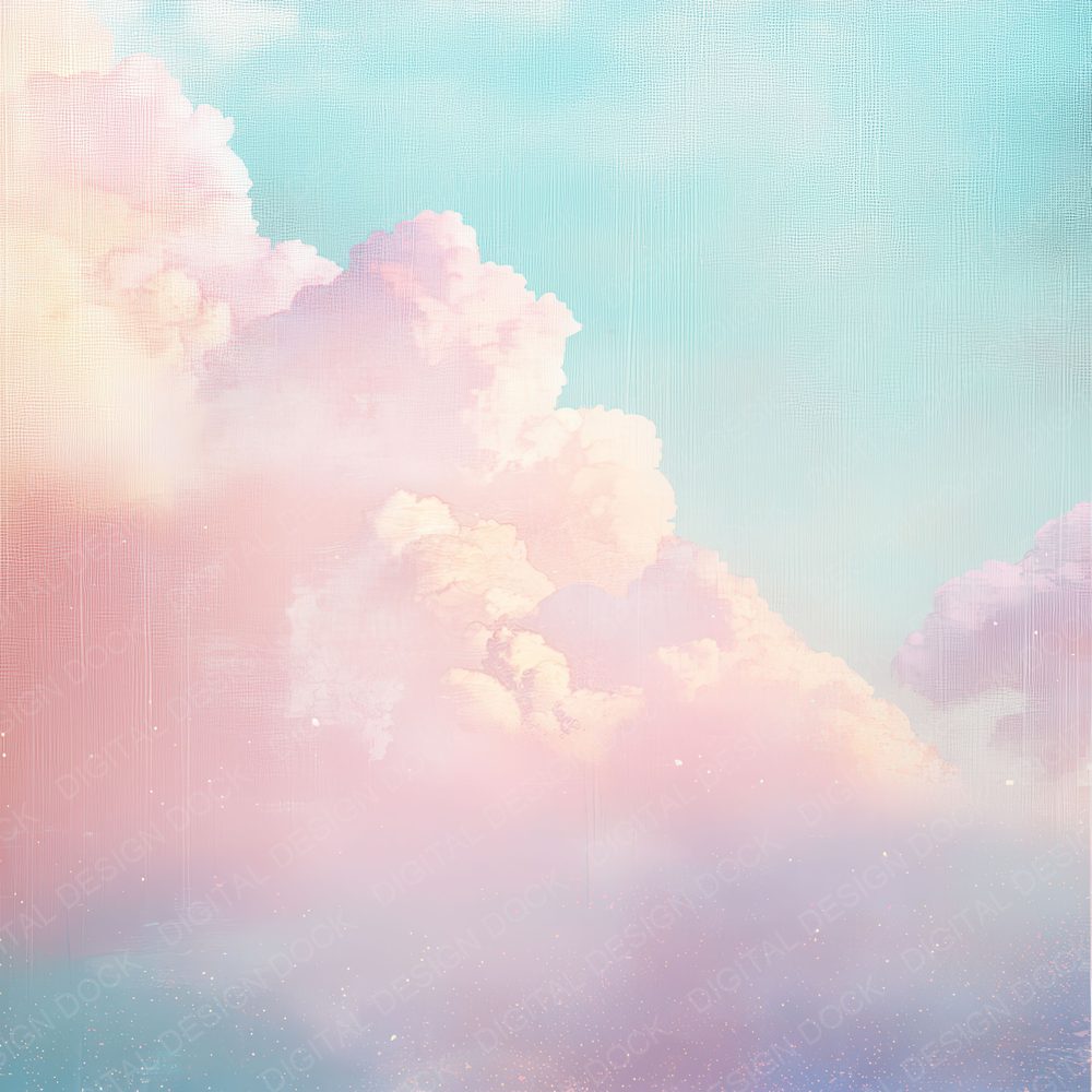Pastel Cirrus Dream Digital Paper Pack (DDD002912)