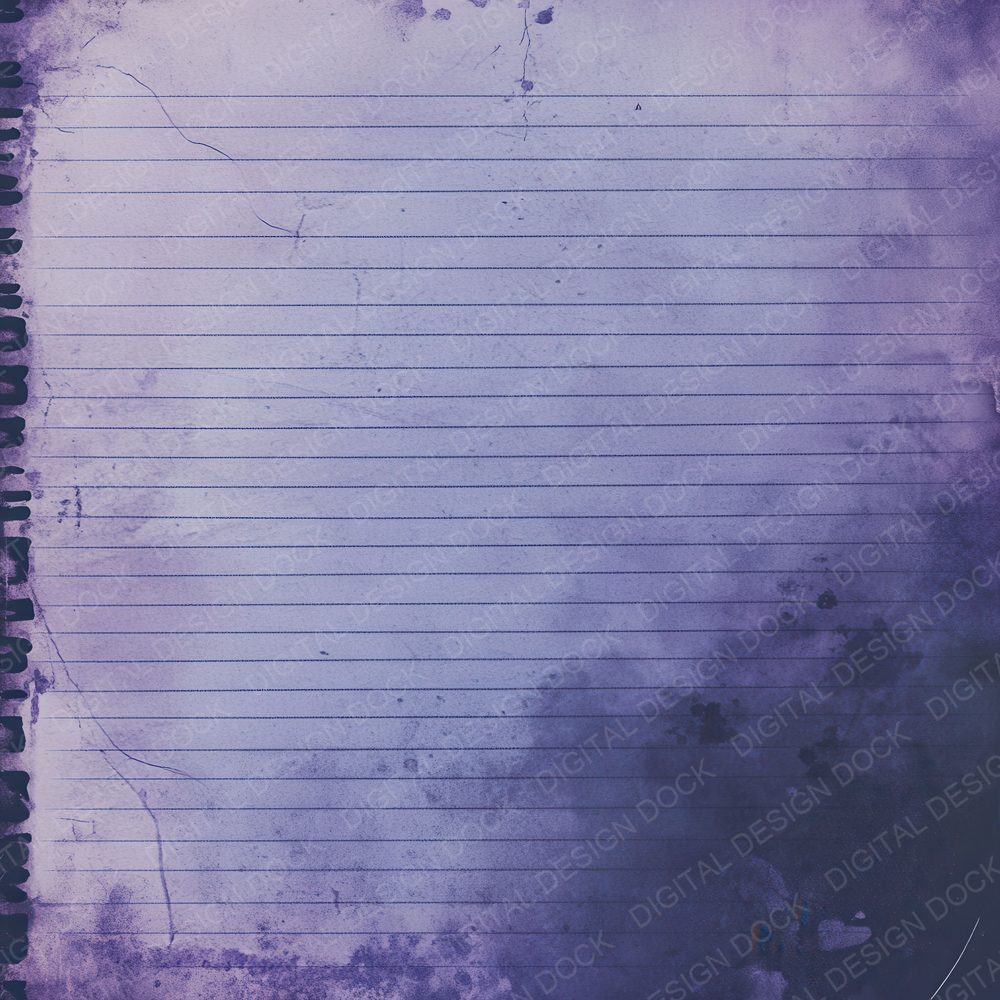 Periwinkle Blur Silhouette Digital Paper Pack (DDD002976)
