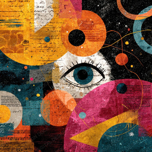 Planet Eye Crayon Dream Digital Paper Pack (DDD003017)