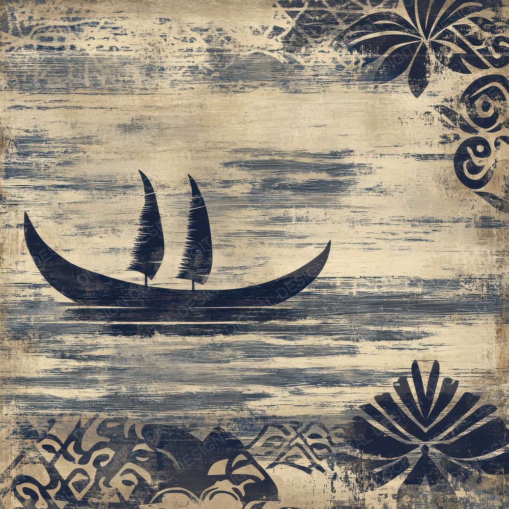Polynesia Tides Digital Paper Pack (DDD003040)