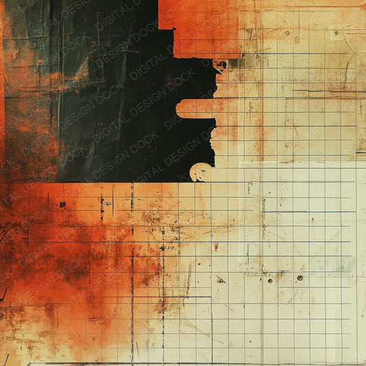 Rust Tape Counter Digital Paper Pack (DDD003312)