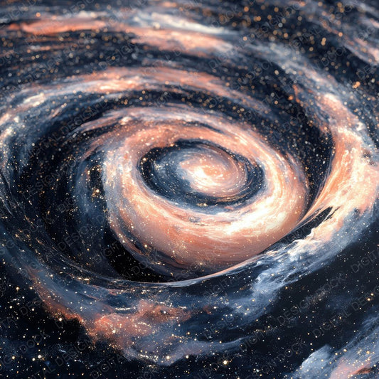 Spiral Galaxy Bloom Digital Paper Pack (DDD003786)