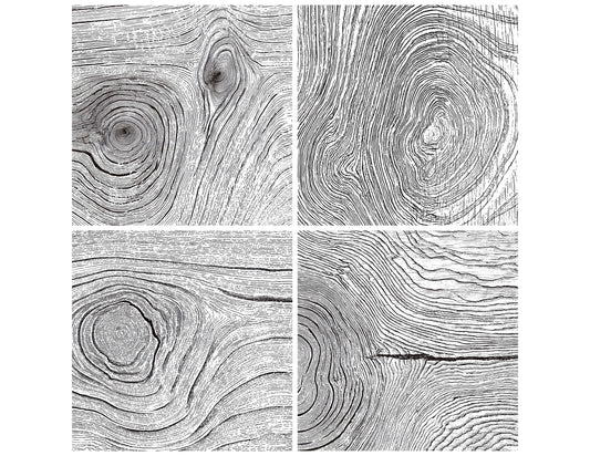 Preview layout showing Wood Grain Lines papers arranged as background pages for junk journals and mixed media crafts