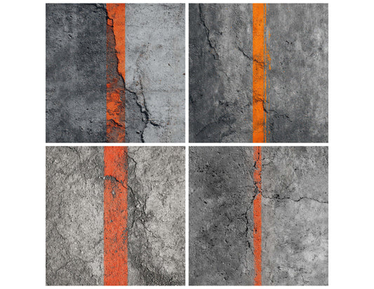 Preview layout showing Concrete Neon Divide papers arranged as background pages for junk journals and mixed media crafts