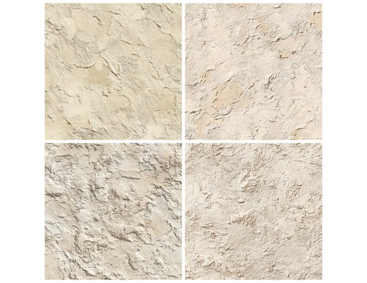 Preview layout showing Sand Stucco Wall papers arranged as background pages for junk journals and mixed media crafts