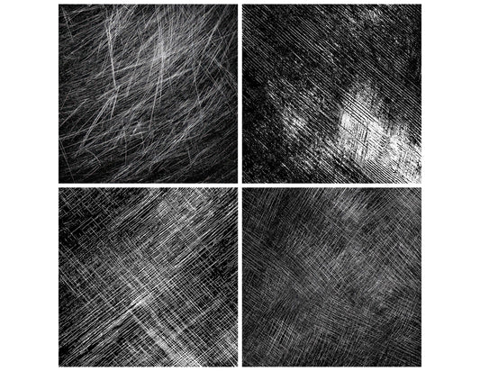 Preview layout showing Scratchboard Etch Texture papers arranged as background pages for junk journals and mixed media crafts