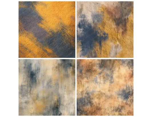 Preview layout showing Pastel Dust Texture papers arranged as background pages for junk journals and mixed media crafts