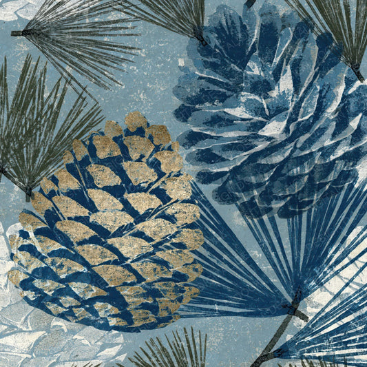 Xray Pine Cones Graphite Slate Digital Paper Pack (DDD012359)