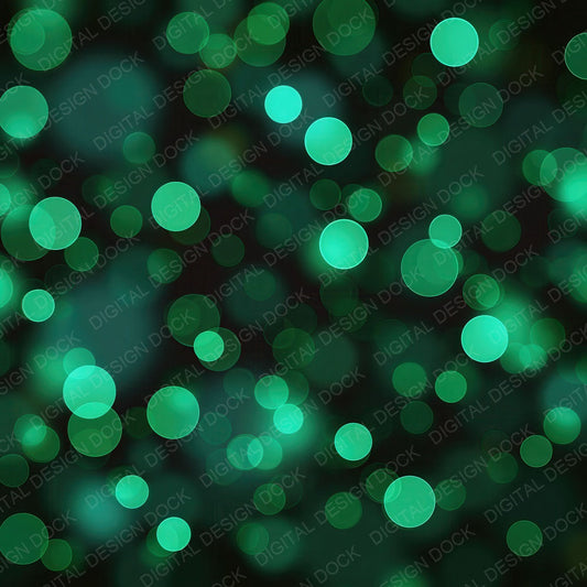 Bokeh Forest Emerald Charcoal Digital Paper Pack (DDD012388)