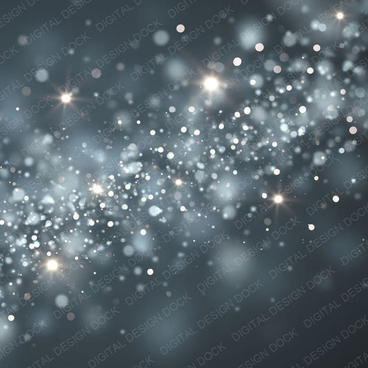 Bokeh Silver Frost Slate Digital Paper Pack (DDD012393)