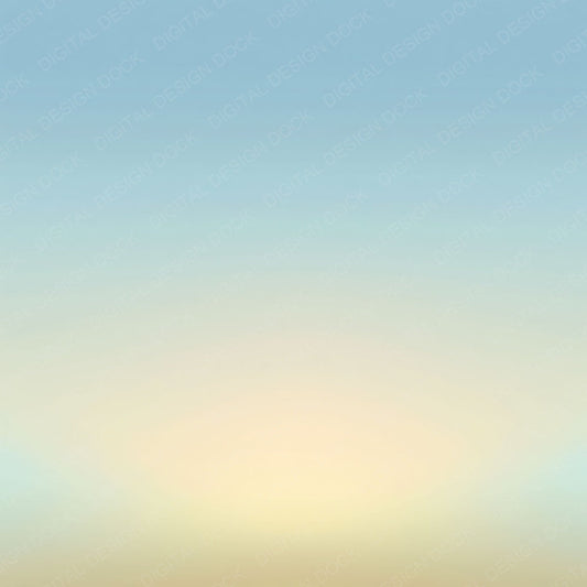 Gradient Morning Butter Sky Digital Paper Pack (DDD012412)