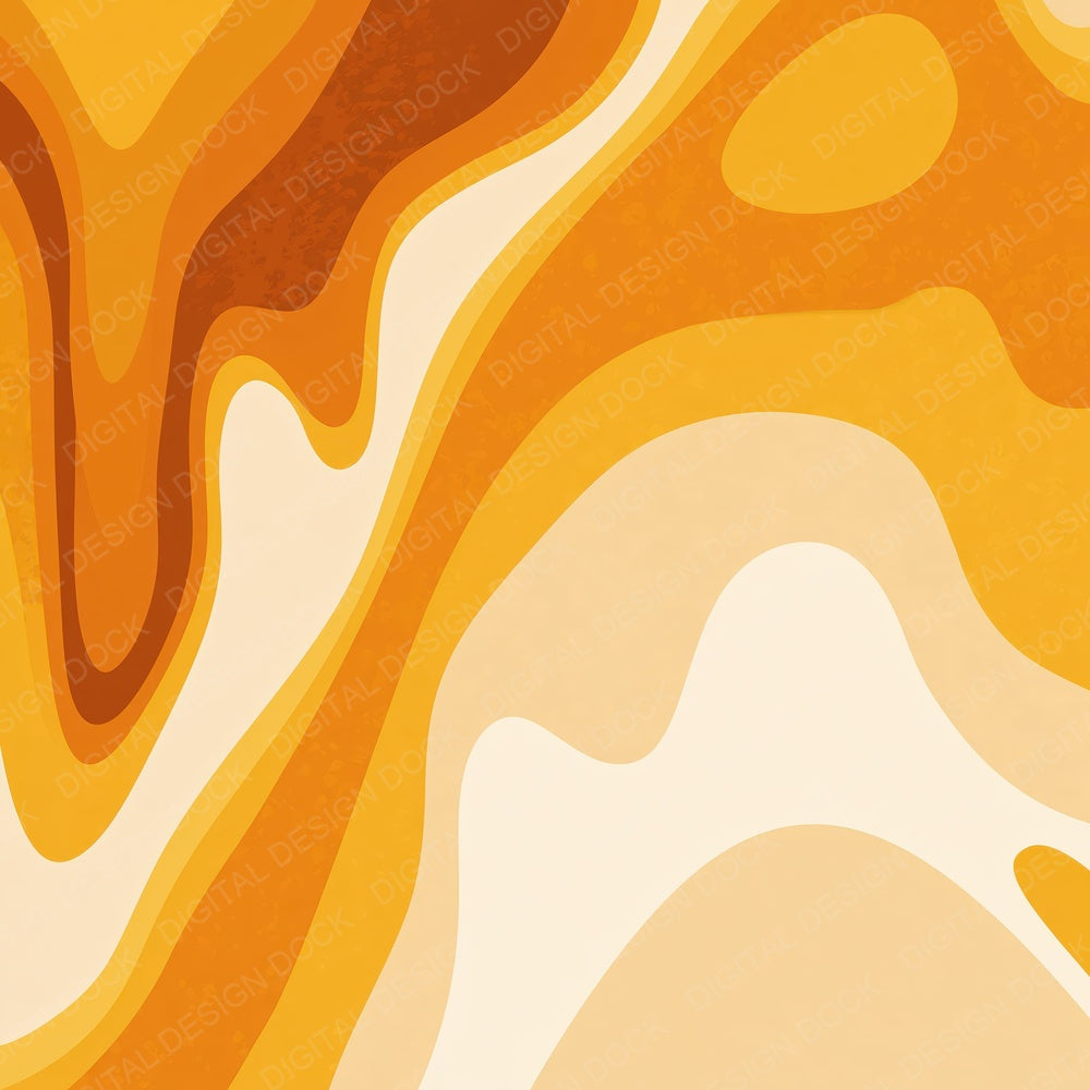 Liquid Honey Amber Caramel Digital Paper Pack (DDD012429)