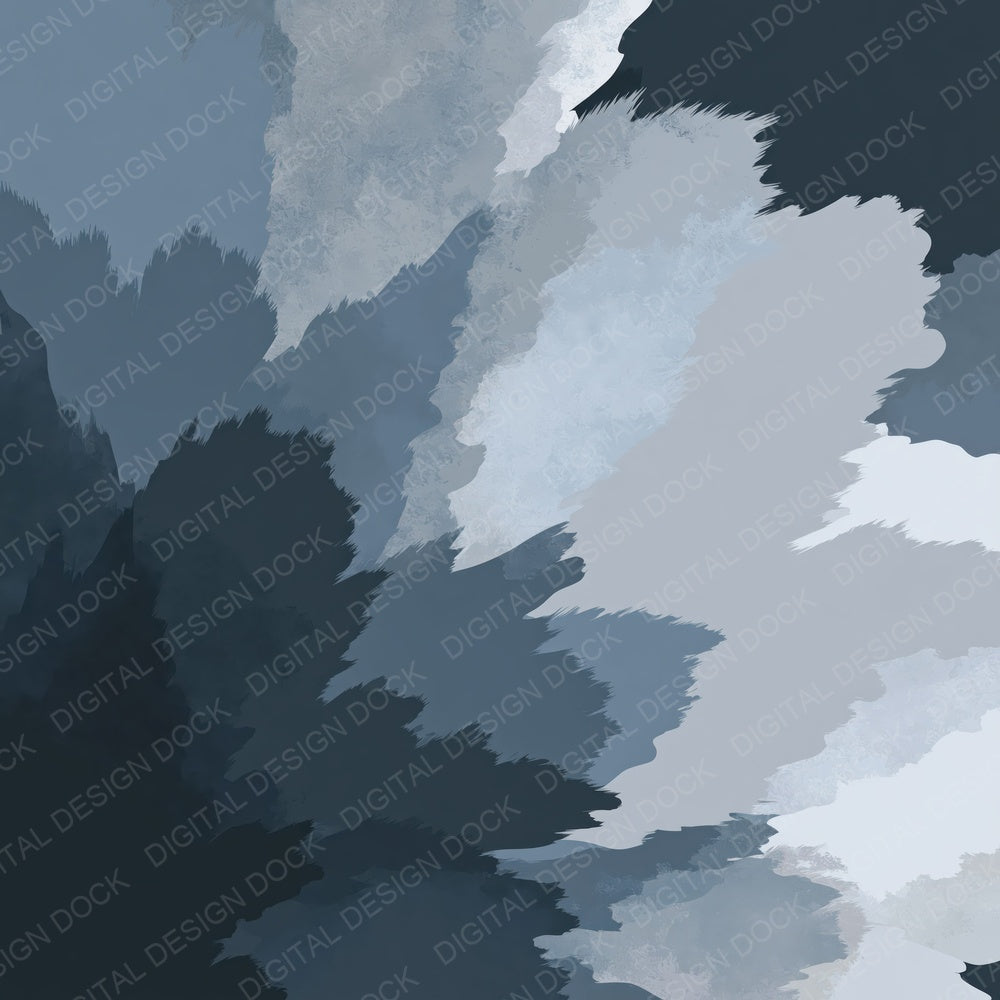 Liquid Steel Silver Charcoal Digital Paper Pack (DDD012438)