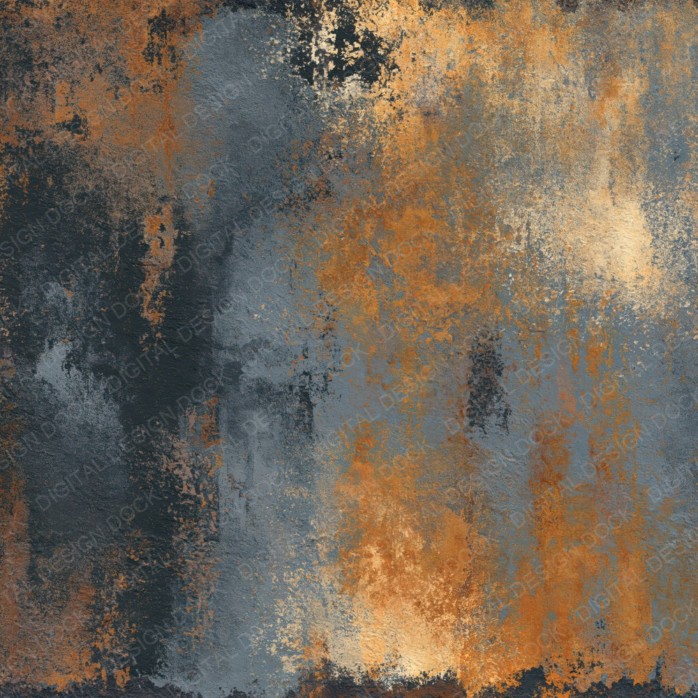 Metallic Iron Rust Ochre Digital Paper Pack (DDD012442)