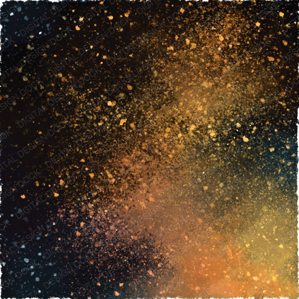 Cosmic Stardust Amber Espresso Digital Paper Pack (DDD012456)
