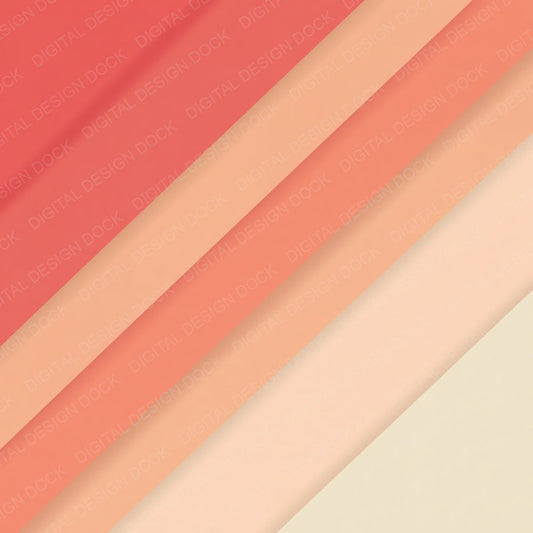 Geometry Diagonal Bands Coral Peach Digital Paper Pack (DDD012478)
