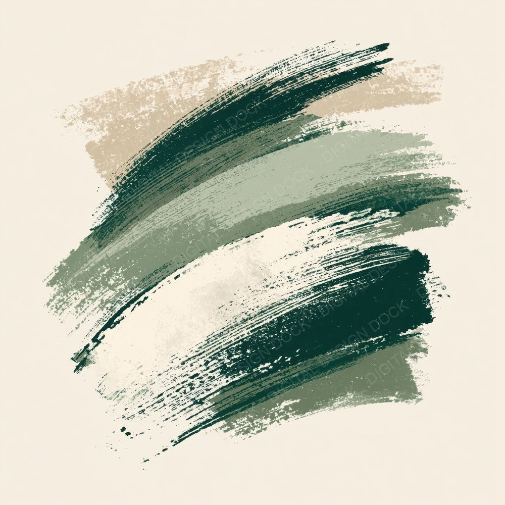 Brushwork Forest Sage Oatmeal Digital Paper Pack (DDD012486)