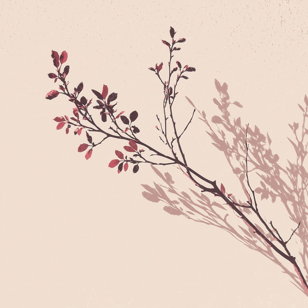 Shadow Branches Blush Mauve Digital Paper Pack (DDD012493)
