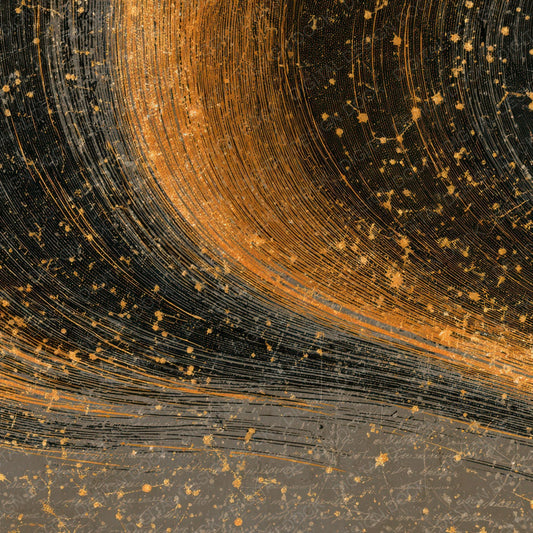 Engraving Star Charts Sumi Black Digital Paper Pack (DDD012632)