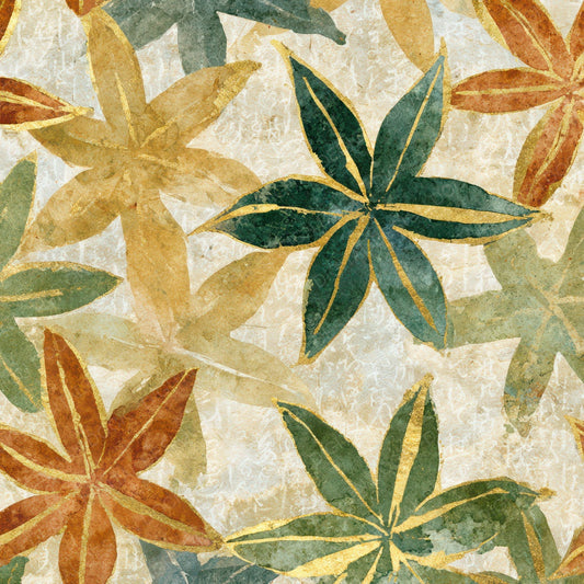 Watercolour Starfish Cinnamon Moss Digital Paper Pack (DDD012703)