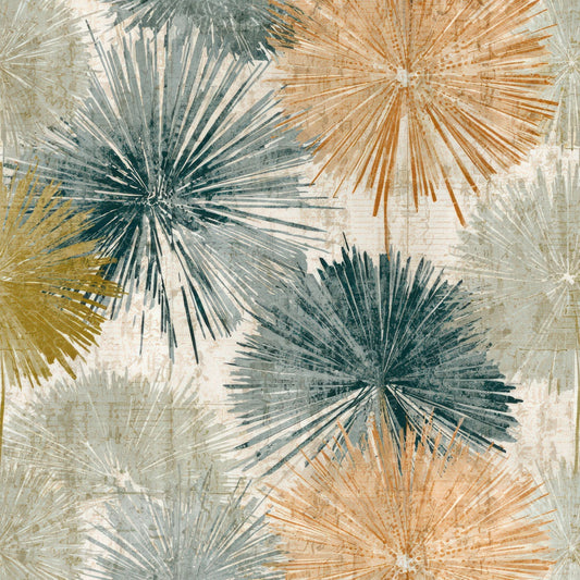 Antique Botanical Urchin Sumi Black Digital Paper Pack (DDD012726)