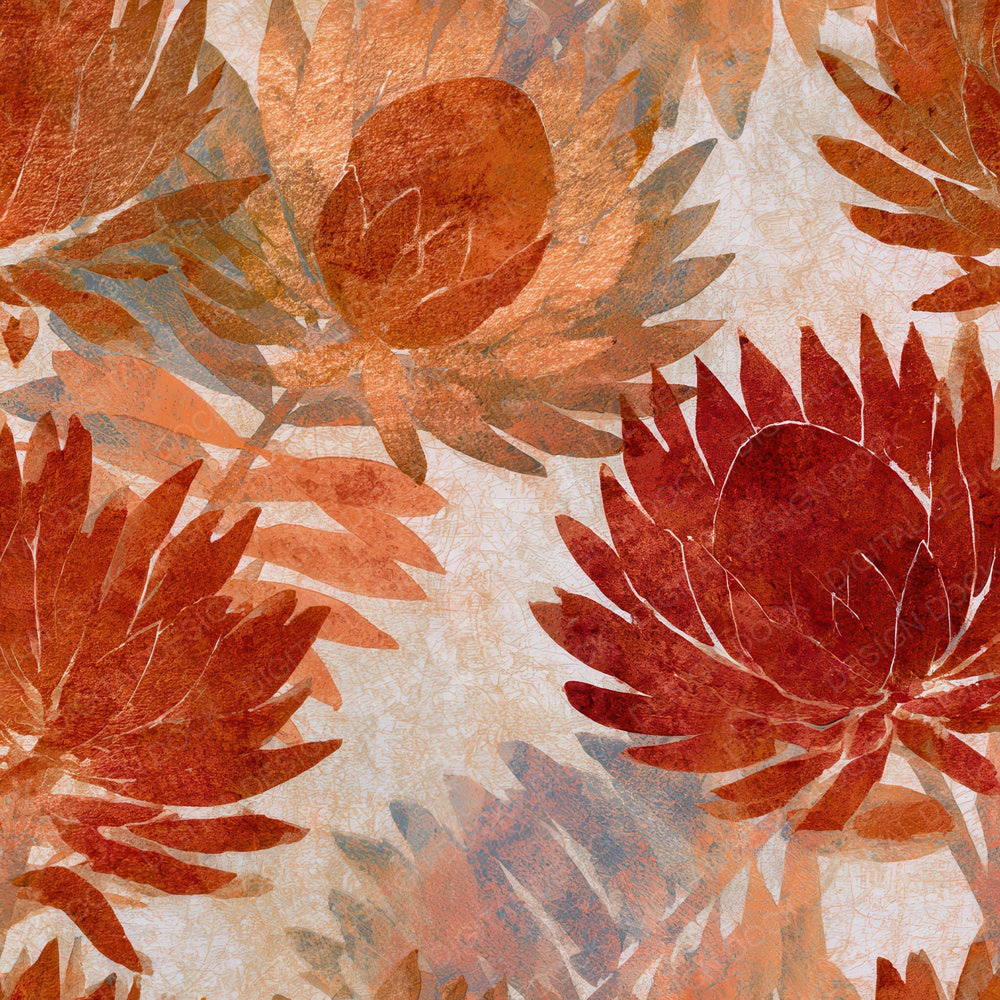 Infrared Banksia Rust Oat Digital Paper Pack (DDD012756)