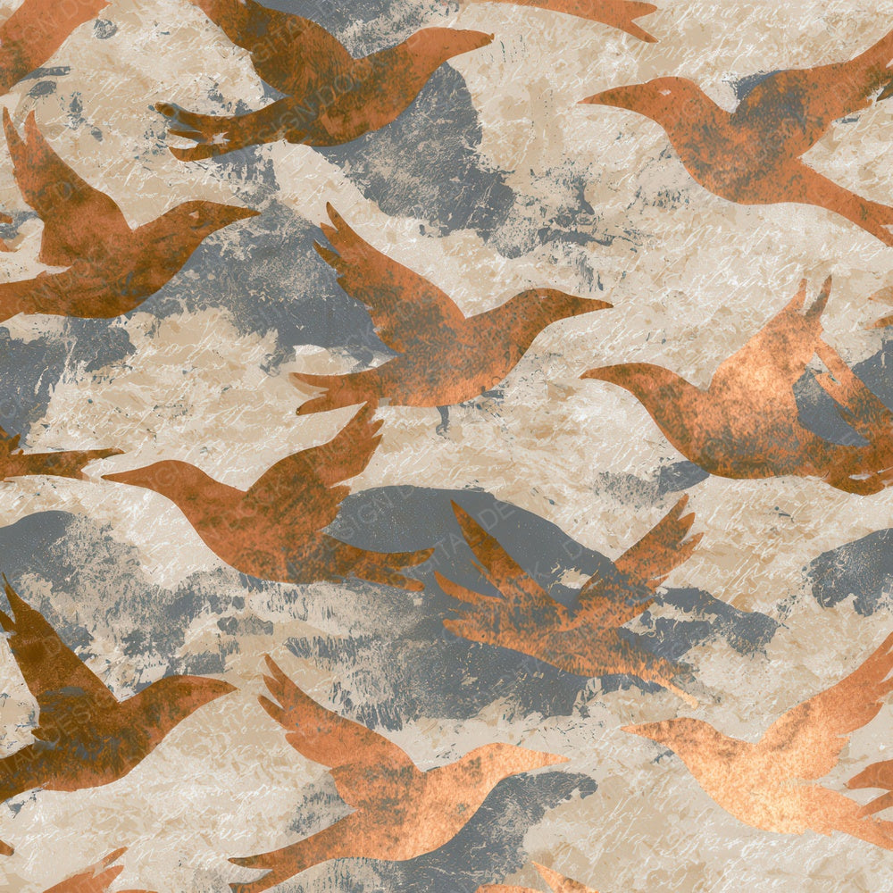 Indian Block Print Sirens Sand Digital Paper Pack (DDD012813)