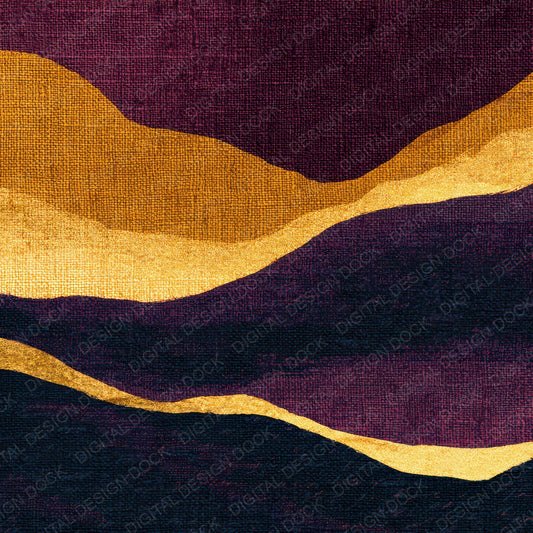 Tapestry Aubergine Brass Plum Abstract Digital Paper Pack (DDD012900)