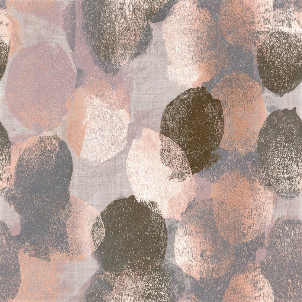 Woodblock Acorns Linen Slate Seamless Digital Paper Pack (DDD012981)