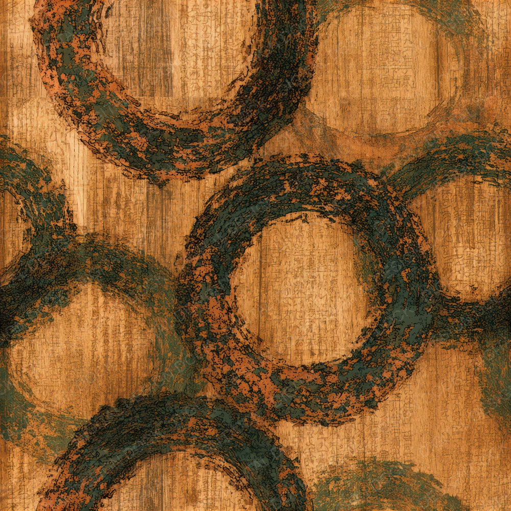 Pyrography Bone Wreaths Seamless Digital Paper Pack (DDD013093)