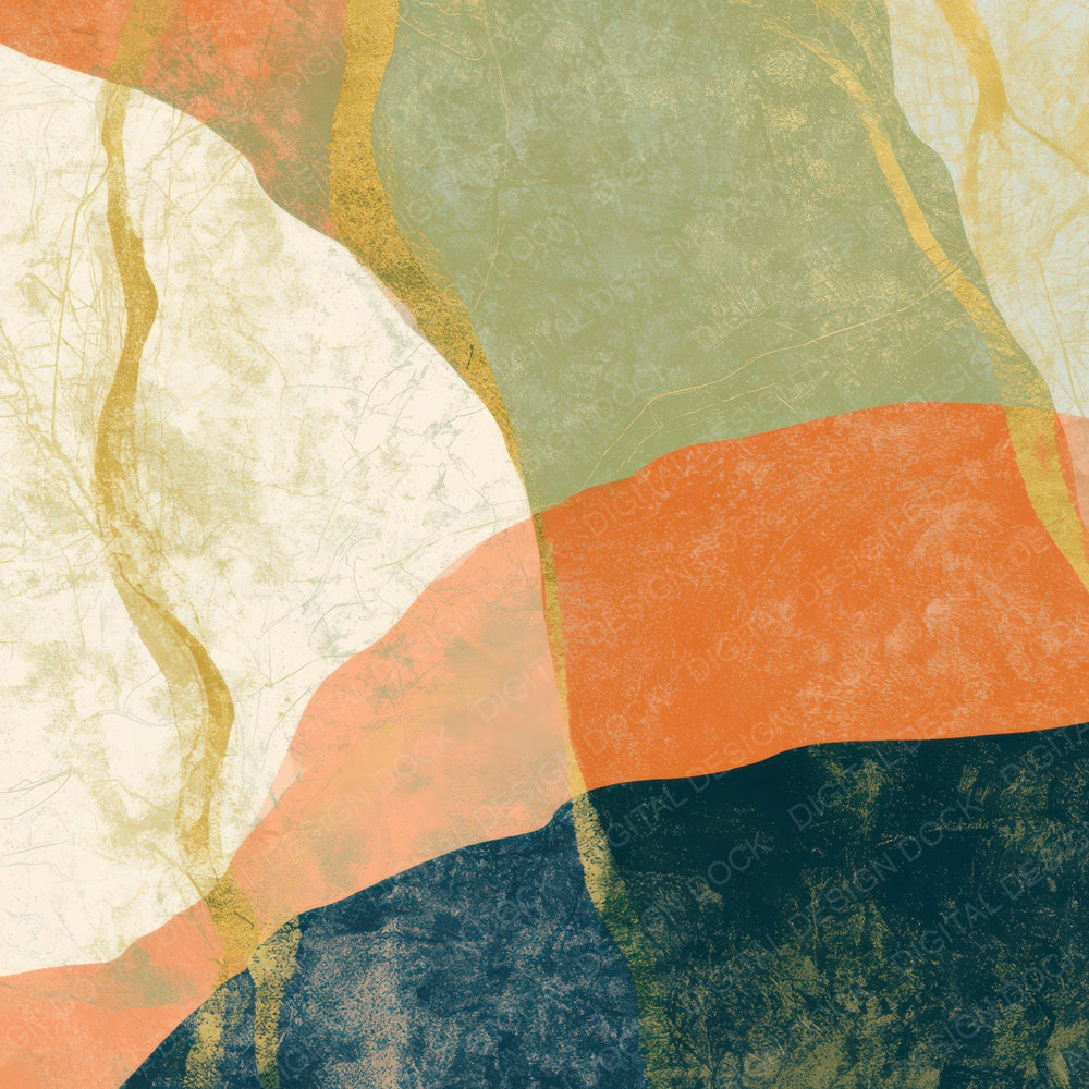 Drypoint Apricot Pistachio Tonal Digital Paper Pack (DDD013110)