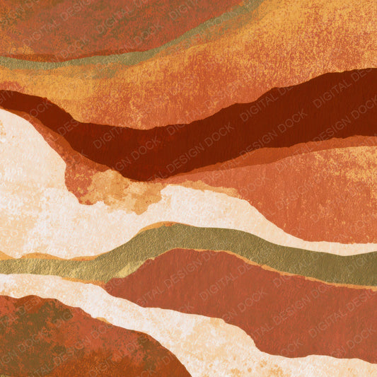 Copper Umber Tonal Digital Paper Pack (DDD013189)