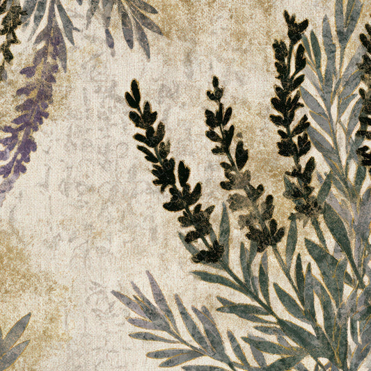 Minimal Lavender Eucalyptus Moss Digital Paper Pack (DDD013327)