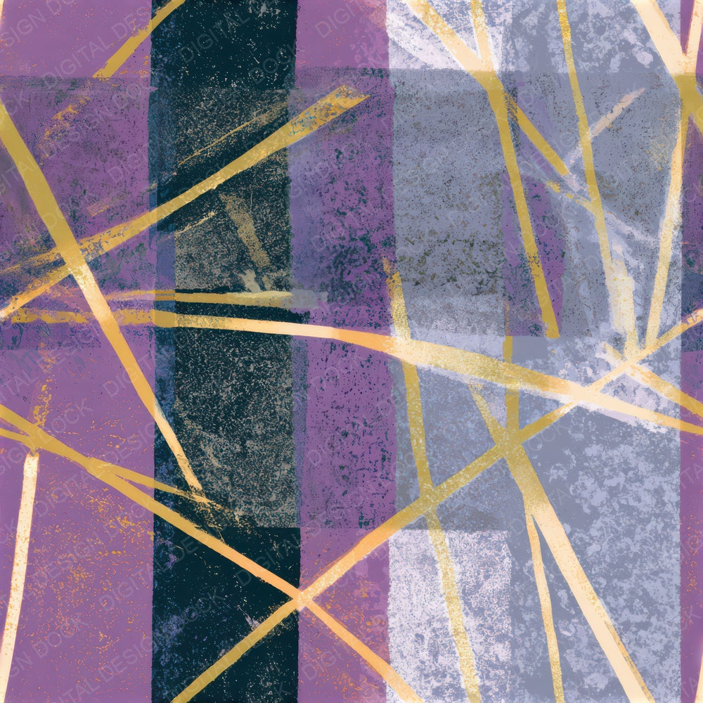 Screenprint Neon Tubes Amethyst Seamless Digital Paper Pack (DDD013412)