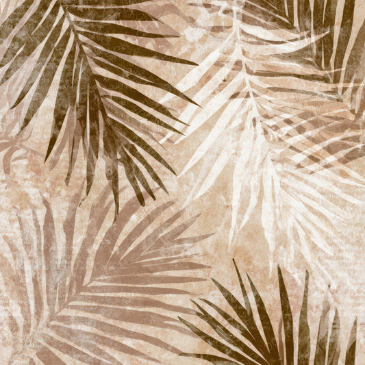 Papercut Palms Sepia Digital Paper Pack (DDD013576)