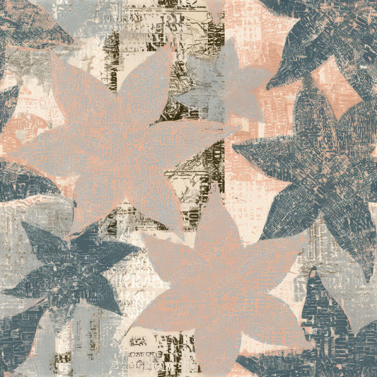 ASCII Star Fruit Peach Cream Seamless Digital Paper Pack (DDD013667)