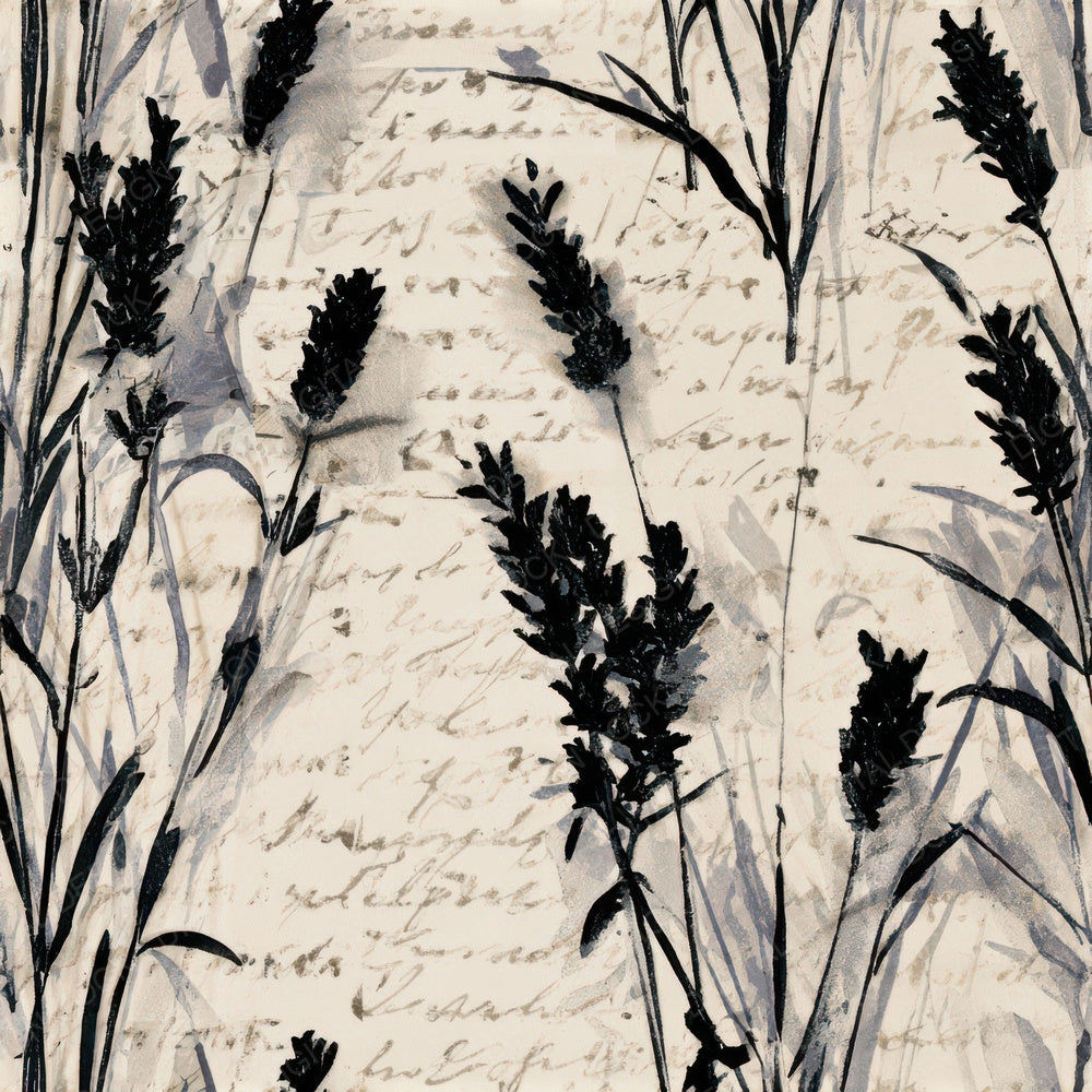 Screenprint Lavender Bone Grey Seamless Digital Paper Pack (DDD013781)