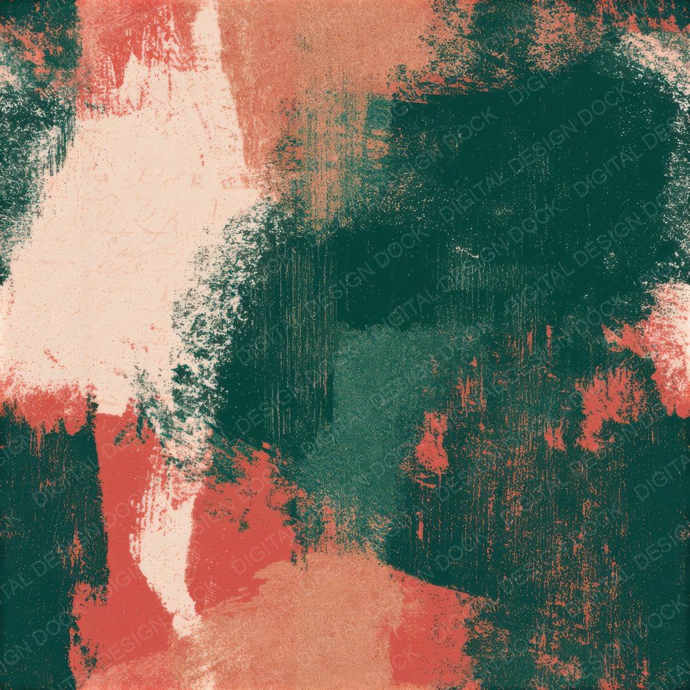 Woodcut Forest Crimson Texture Seamless Digital Paper Pack (DDD013824)