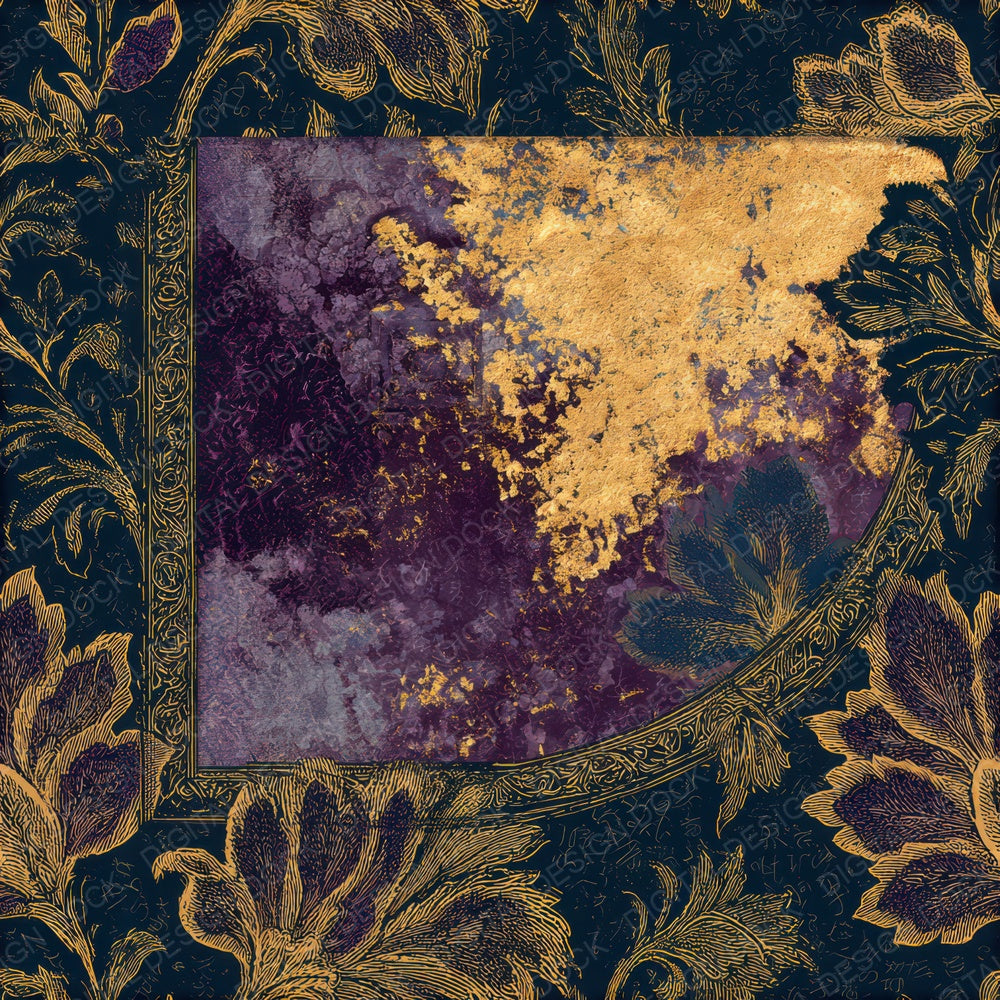Victorian Mauve Plum Abstract Seamless Digital Paper Pack (DDD013883)