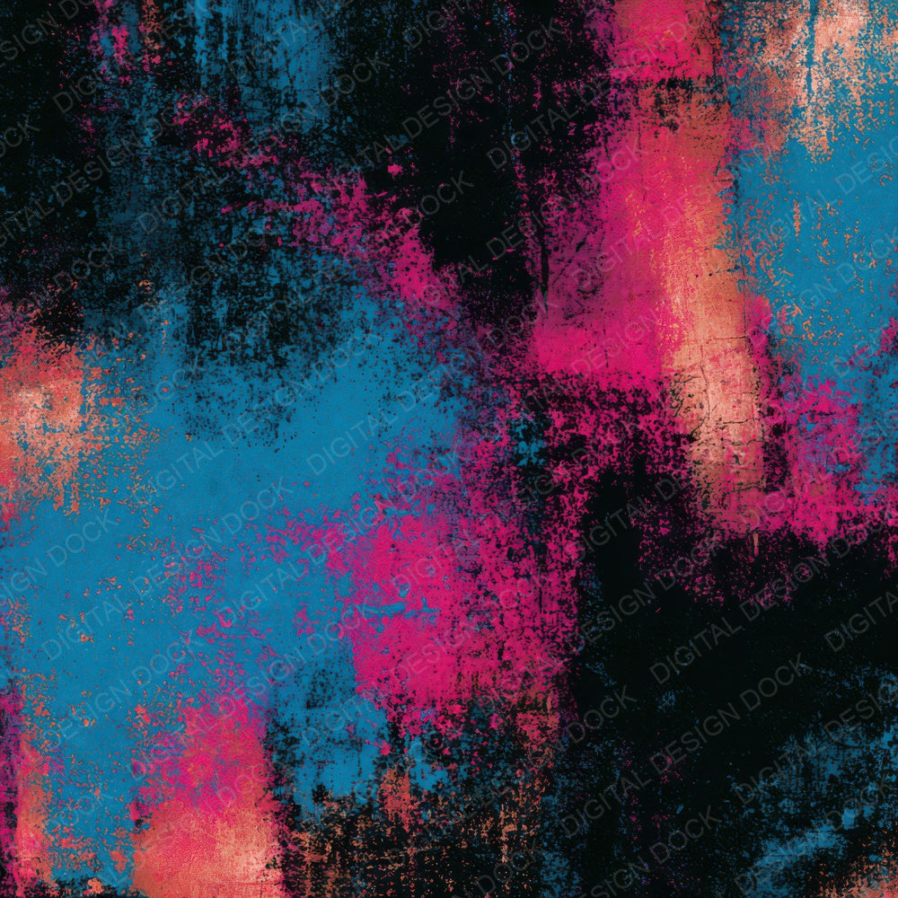 Infrared Pink Cyan Abstract Digital Paper Pack (DDD013891)