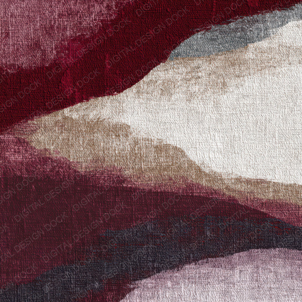 Tapestry Garnet Wine Ivory Tonal Digital Paper Pack (DDD013941)