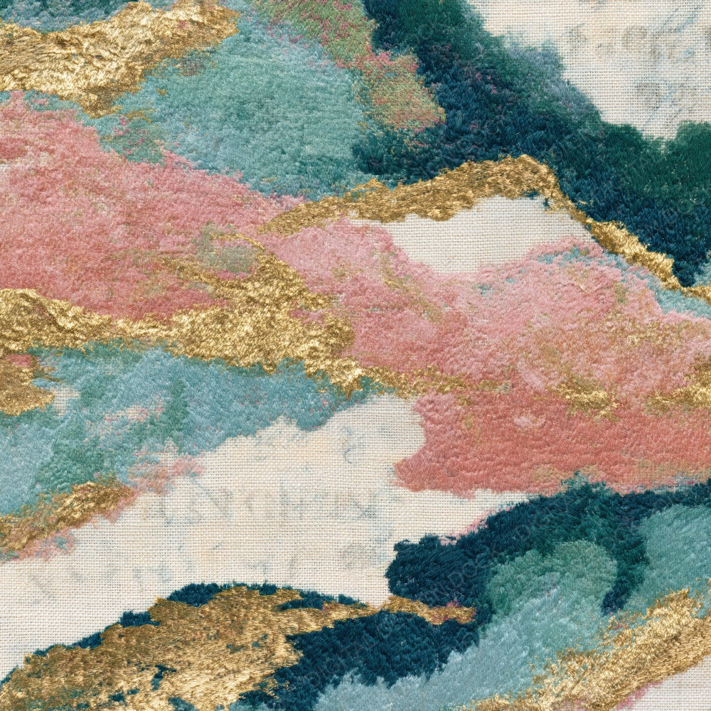 Embroidery Powder Pink Seafoam Tonal Digital Paper Pack (DDD014068)