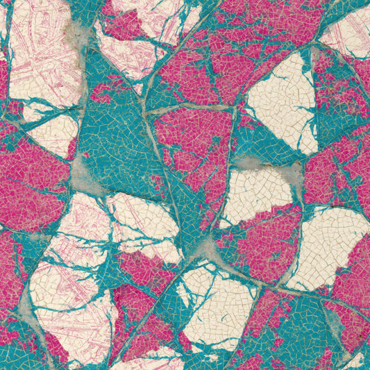 Mosaic Burins Pink Turquoise Digital Paper Pack (DDD014095)