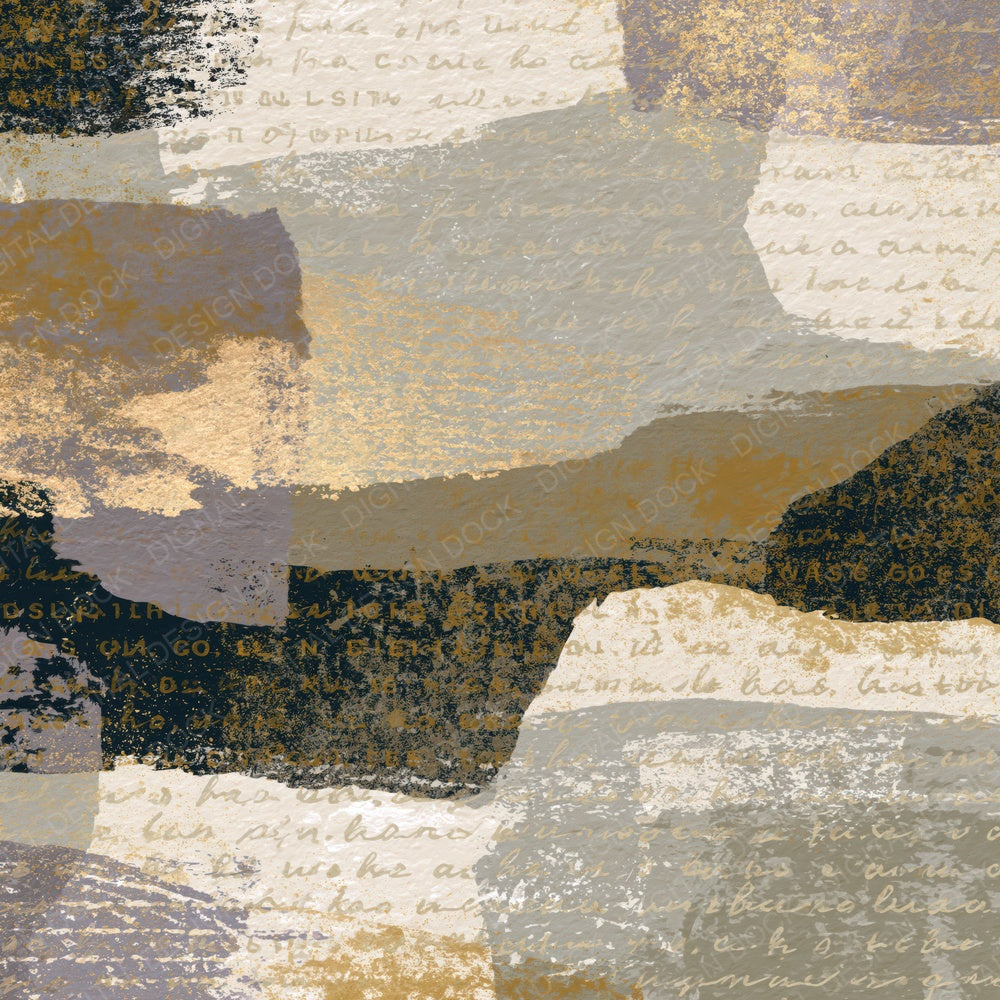 Screenprint Bone Stone Taupe Tonal Digital Paper Pack (DDD014174)