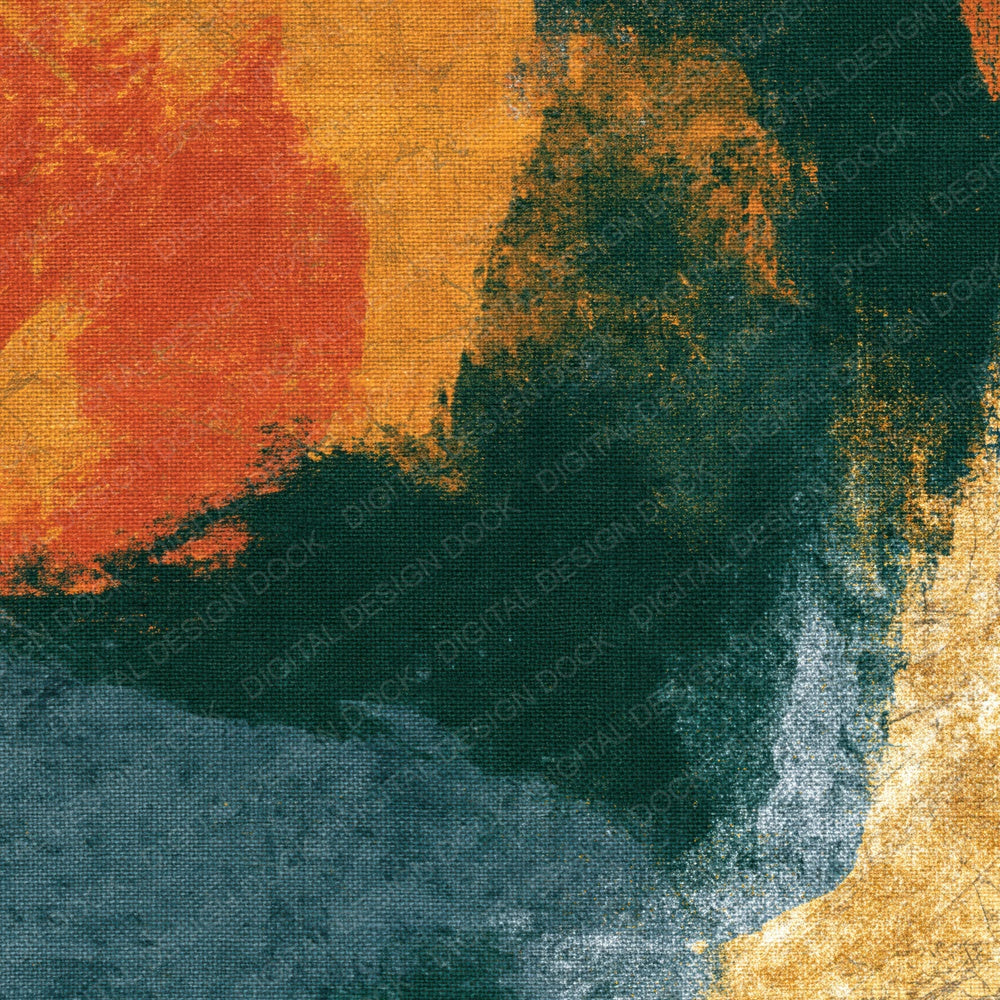 Monoprint Amber Forest Green Tonal Digital Paper Pack (DDD014209)